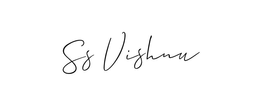 Check out images of Autograph of Ss Vishnu name. Actor Ss Vishnu Signature Style. Allison_Script is a professional sign style online. Ss Vishnu signature style 2 images and pictures png