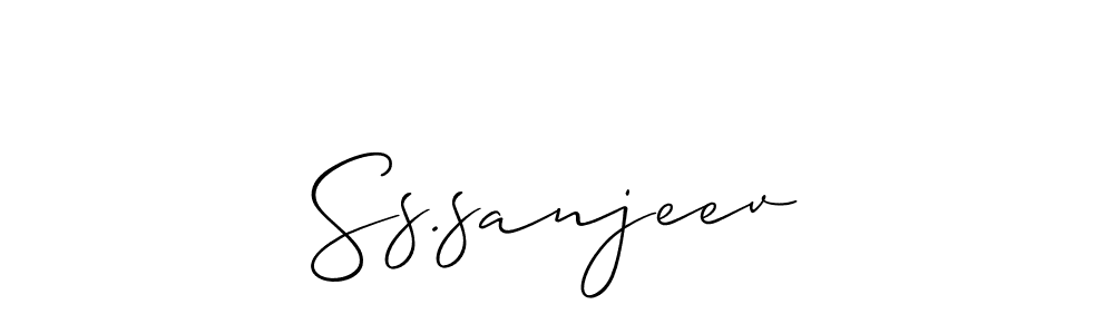 Make a beautiful signature design for name Ss.sanjeev. Use this online signature maker to create a handwritten signature for free. Ss.sanjeev signature style 2 images and pictures png