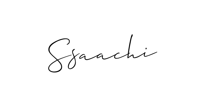 Best and Professional Signature Style for Ssaachi. Allison_Script Best Signature Style Collection. Ssaachi signature style 2 images and pictures png