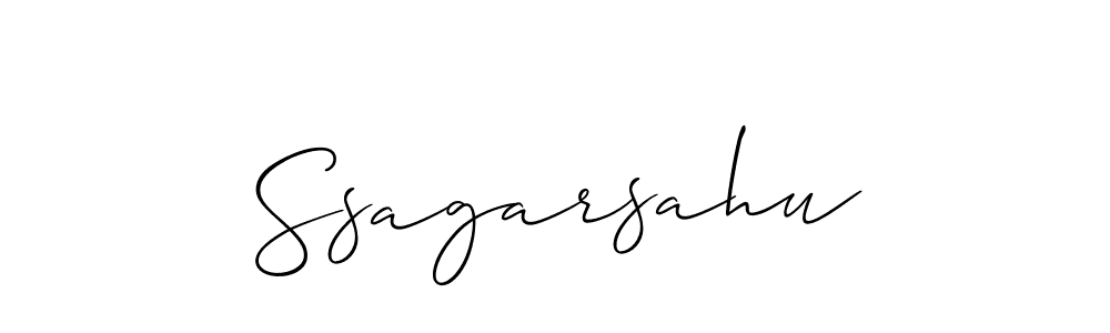 Make a short Ssagarsahu signature style. Manage your documents anywhere anytime using Allison_Script. Create and add eSignatures, submit forms, share and send files easily. Ssagarsahu signature style 2 images and pictures png