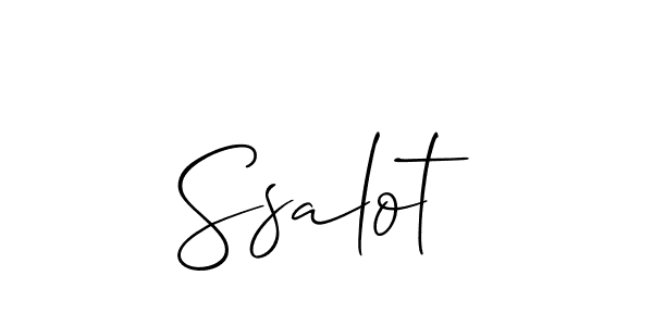 Check out images of Autograph of Ssalot name. Actor Ssalot Signature Style. Allison_Script is a professional sign style online. Ssalot signature style 2 images and pictures png