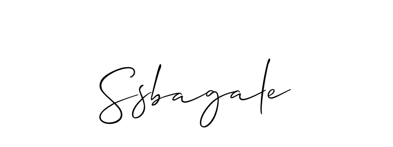 Make a short Ssbagale signature style. Manage your documents anywhere anytime using Allison_Script. Create and add eSignatures, submit forms, share and send files easily. Ssbagale signature style 2 images and pictures png