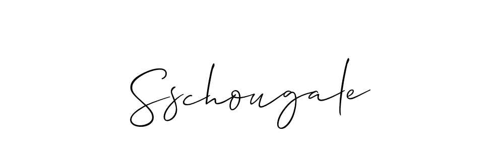 Best and Professional Signature Style for Sschougale. Allison_Script Best Signature Style Collection. Sschougale signature style 2 images and pictures png