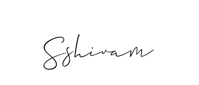 if you are searching for the best signature style for your name Sshivam. so please give up your signature search. here we have designed multiple signature styles  using Allison_Script. Sshivam signature style 2 images and pictures png