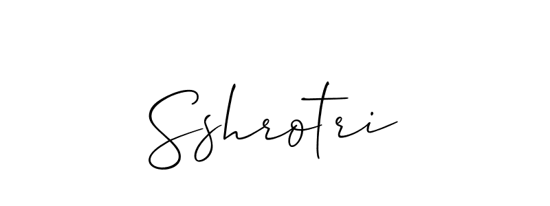 Similarly Allison_Script is the best handwritten signature design. Signature creator online .You can use it as an online autograph creator for name Sshrotri. Sshrotri signature style 2 images and pictures png