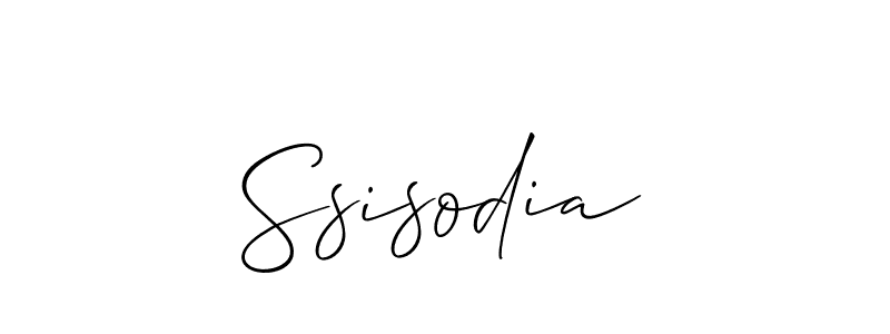 You should practise on your own different ways (Allison_Script) to write your name (Ssisodia) in signature. don't let someone else do it for you. Ssisodia signature style 2 images and pictures png