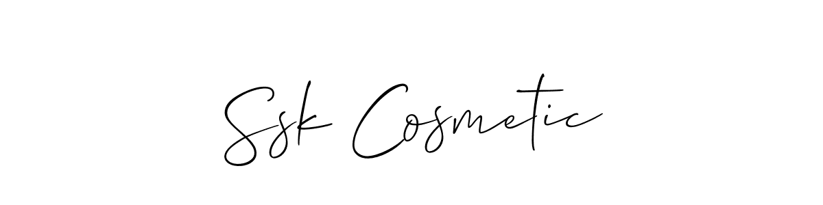 Here are the top 10 professional signature styles for the name Ssk Cosmetic. These are the best autograph styles you can use for your name. Ssk Cosmetic signature style 2 images and pictures png