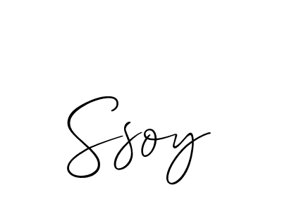 Make a beautiful signature design for name Ssoy. Use this online signature maker to create a handwritten signature for free. Ssoy signature style 2 images and pictures png