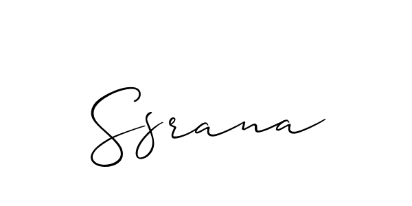 Make a beautiful signature design for name Ssrana. Use this online signature maker to create a handwritten signature for free. Ssrana signature style 2 images and pictures png