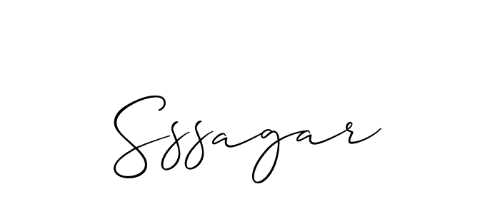 Also You can easily find your signature by using the search form. We will create Sssagar name handwritten signature images for you free of cost using Allison_Script sign style. Sssagar signature style 2 images and pictures png