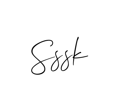 It looks lik you need a new signature style for name Sssk. Design unique handwritten (Allison_Script) signature with our free signature maker in just a few clicks. Sssk signature style 2 images and pictures png