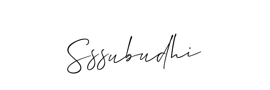 The best way (Allison_Script) to make a short signature is to pick only two or three words in your name. The name Sssubudhi include a total of six letters. For converting this name. Sssubudhi signature style 2 images and pictures png