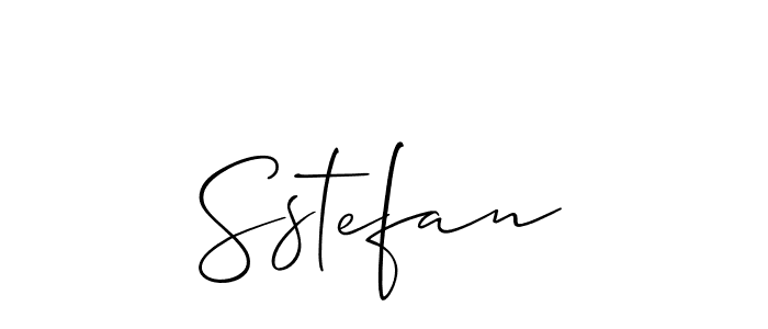 Create a beautiful signature design for name Sstefan. With this signature (Allison_Script) fonts, you can make a handwritten signature for free. Sstefan signature style 2 images and pictures png