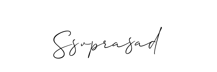 Similarly Allison_Script is the best handwritten signature design. Signature creator online .You can use it as an online autograph creator for name Ssvprasad. Ssvprasad signature style 2 images and pictures png