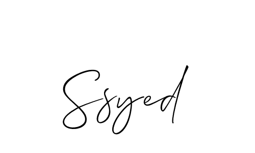 It looks lik you need a new signature style for name Ssyed. Design unique handwritten (Allison_Script) signature with our free signature maker in just a few clicks. Ssyed signature style 2 images and pictures png