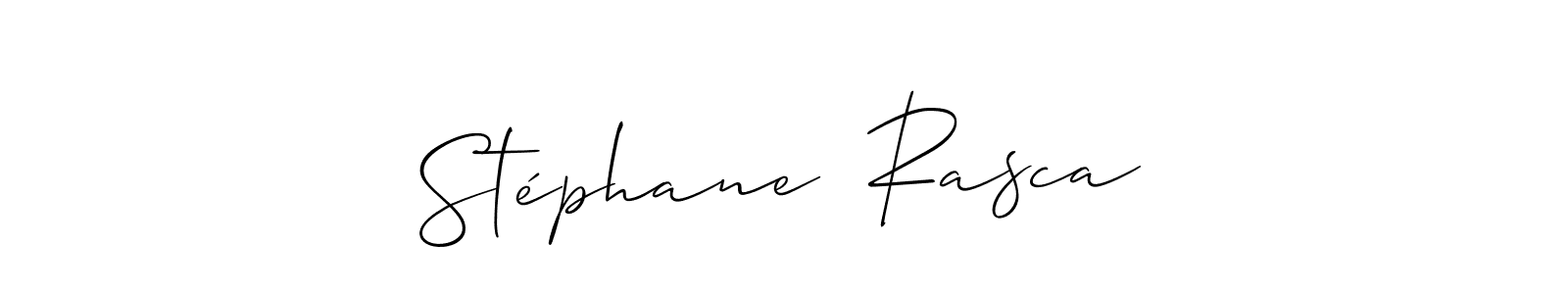 Best and Professional Signature Style for Stéphane  Rasca. Allison_Script Best Signature Style Collection. Stéphane  Rasca signature style 2 images and pictures png