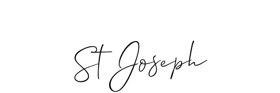 See photos of St Joseph official signature by Spectra . Check more albums & portfolios. Read reviews & check more about Allison_Script font. St Joseph signature style 2 images and pictures png