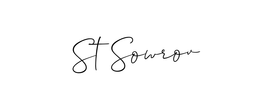 See photos of St Sowrov official signature by Spectra . Check more albums & portfolios. Read reviews & check more about Allison_Script font. St Sowrov signature style 2 images and pictures png