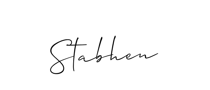 Check out images of Autograph of Stabhen name. Actor Stabhen Signature Style. Allison_Script is a professional sign style online. Stabhen signature style 2 images and pictures png