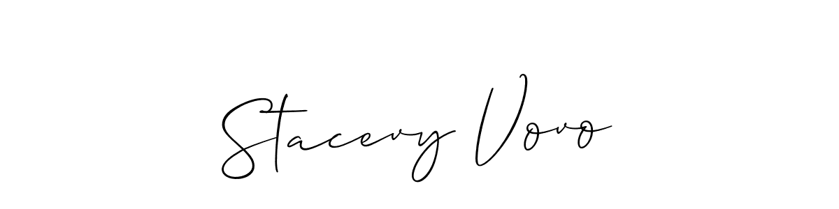 Make a beautiful signature design for name Stacevy Vovo. Use this online signature maker to create a handwritten signature for free. Stacevy Vovo signature style 2 images and pictures png