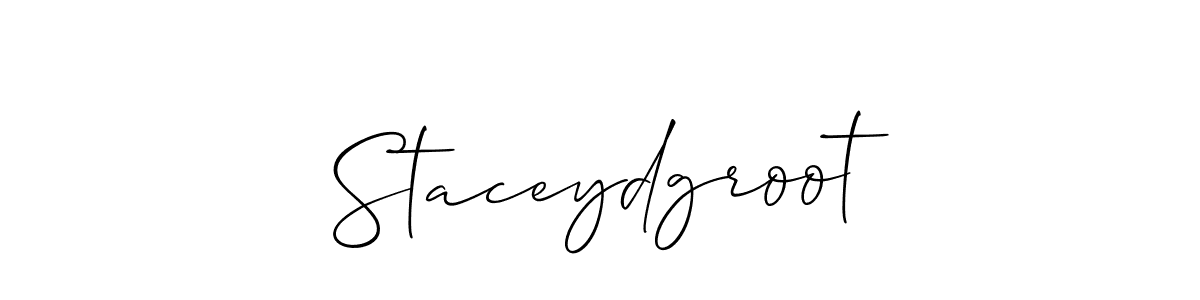 Check out images of Autograph of Staceydgroot name. Actor Staceydgroot Signature Style. Allison_Script is a professional sign style online. Staceydgroot signature style 2 images and pictures png