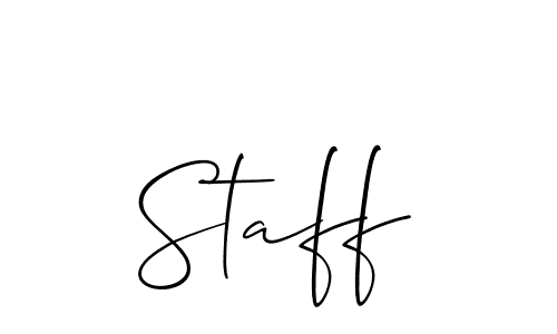 Make a beautiful signature design for name Staff. Use this online signature maker to create a handwritten signature for free. Staff signature style 2 images and pictures png