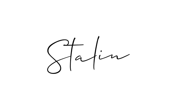 The best way (Allison_Script) to make a short signature is to pick only two or three words in your name. The name Stalin include a total of six letters. For converting this name. Stalin signature style 2 images and pictures png