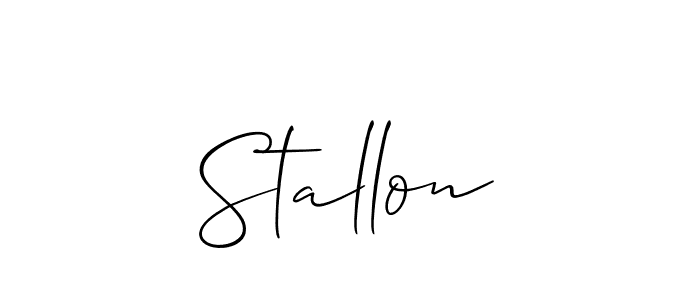 Also You can easily find your signature by using the search form. We will create Stallon name handwritten signature images for you free of cost using Allison_Script sign style. Stallon signature style 2 images and pictures png