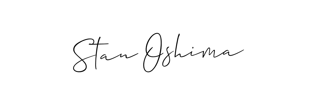 Similarly Allison_Script is the best handwritten signature design. Signature creator online .You can use it as an online autograph creator for name Stan Oshima. Stan Oshima signature style 2 images and pictures png