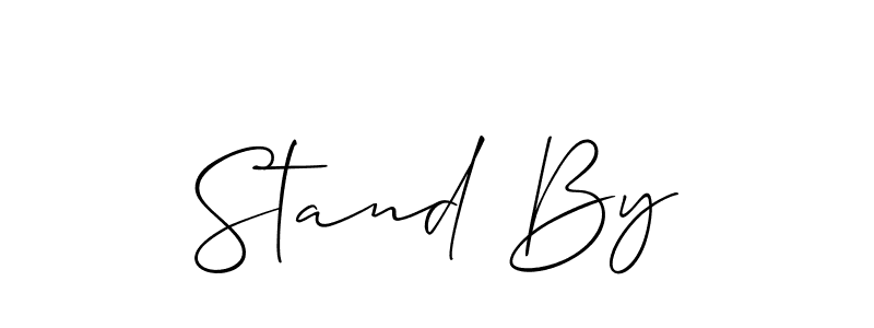 You can use this online signature creator to create a handwritten signature for the name Stand By. This is the best online autograph maker. Stand By signature style 2 images and pictures png