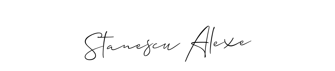 See photos of Stanescu Alexe official signature by Spectra . Check more albums & portfolios. Read reviews & check more about Allison_Script font. Stanescu Alexe signature style 2 images and pictures png