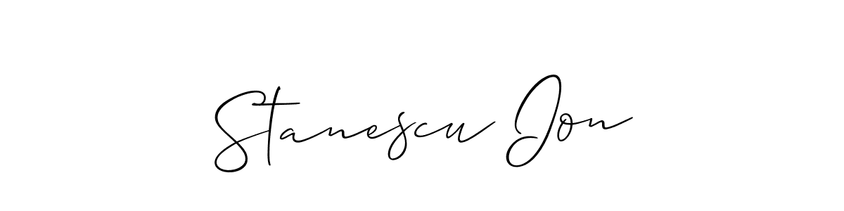 Make a beautiful signature design for name Stanescu Ion. Use this online signature maker to create a handwritten signature for free. Stanescu Ion signature style 2 images and pictures png