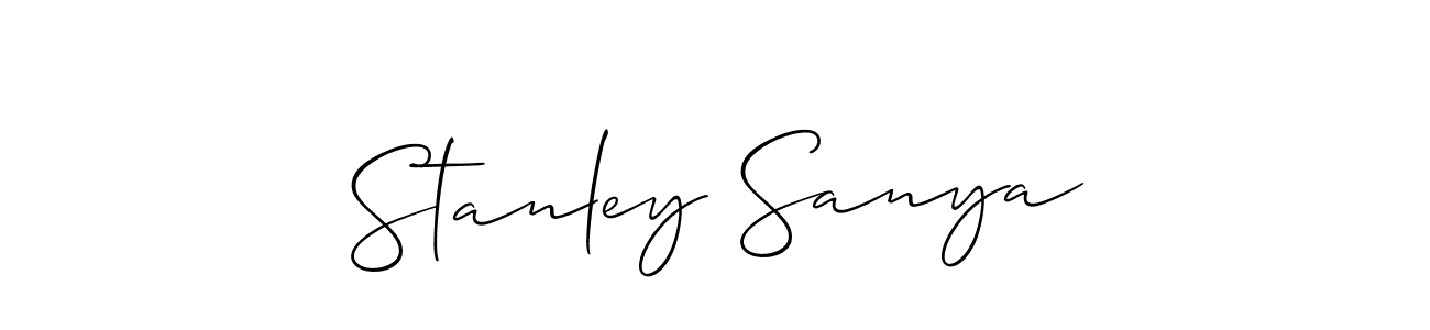 You can use this online signature creator to create a handwritten signature for the name Stanley Sanya. This is the best online autograph maker. Stanley Sanya signature style 2 images and pictures png