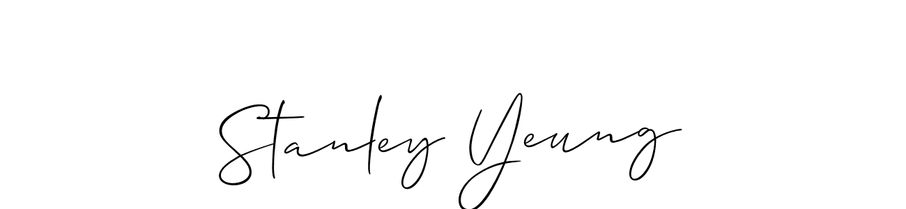 This is the best signature style for the Stanley Yeung name. Also you like these signature font (Allison_Script). Mix name signature. Stanley Yeung signature style 2 images and pictures png