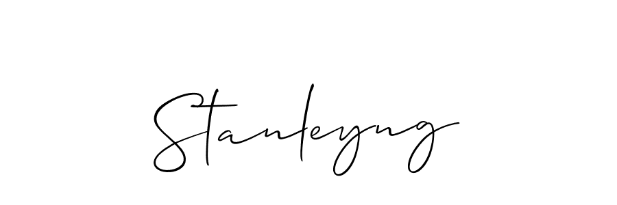 Similarly Allison_Script is the best handwritten signature design. Signature creator online .You can use it as an online autograph creator for name Stanleyng. Stanleyng signature style 2 images and pictures png