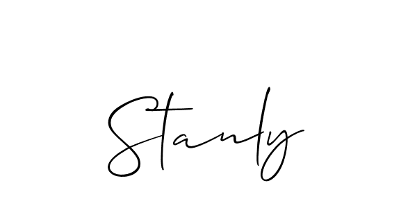 Also You can easily find your signature by using the search form. We will create Stanly name handwritten signature images for you free of cost using Allison_Script sign style. Stanly signature style 2 images and pictures png