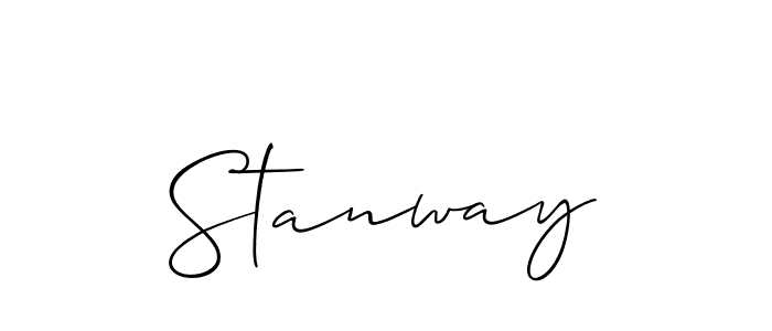 Also You can easily find your signature by using the search form. We will create Stanway name handwritten signature images for you free of cost using Allison_Script sign style. Stanway signature style 2 images and pictures png