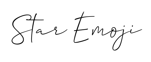 Also we have Star Emoji name is the best signature style. Create professional handwritten signature collection using Allison_Script autograph style. Star Emoji signature style 2 images and pictures png