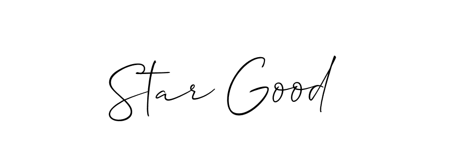 if you are searching for the best signature style for your name Star Good. so please give up your signature search. here we have designed multiple signature styles  using Allison_Script. Star Good signature style 2 images and pictures png