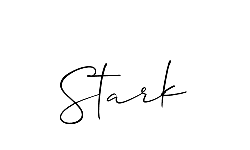 Best and Professional Signature Style for Stark. Allison_Script Best Signature Style Collection. Stark signature style 2 images and pictures png