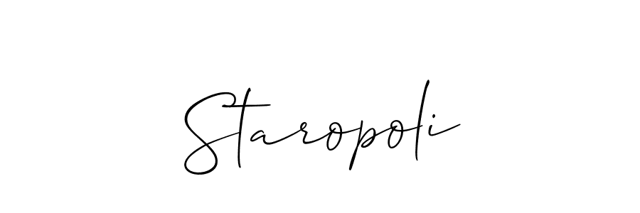 See photos of Staropoli official signature by Spectra . Check more albums & portfolios. Read reviews & check more about Allison_Script font. Staropoli signature style 2 images and pictures png