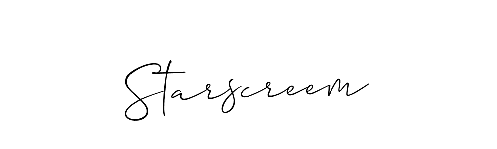 How to Draw Starscreem signature style? Allison_Script is a latest design signature styles for name Starscreem. Starscreem signature style 2 images and pictures png