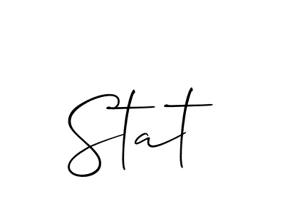 It looks lik you need a new signature style for name Stat. Design unique handwritten (Allison_Script) signature with our free signature maker in just a few clicks. Stat signature style 2 images and pictures png