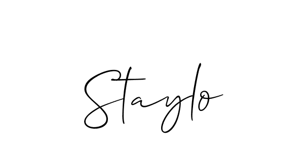 Once you've used our free online signature maker to create your best signature Allison_Script style, it's time to enjoy all of the benefits that Staylo name signing documents. Staylo signature style 2 images and pictures png