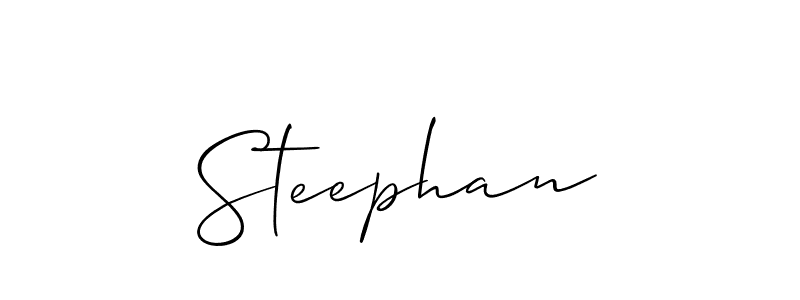 Also You can easily find your signature by using the search form. We will create Steephan name handwritten signature images for you free of cost using Allison_Script sign style. Steephan signature style 2 images and pictures png