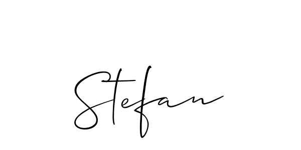 You should practise on your own different ways (Allison_Script) to write your name (Stefan) in signature. don't let someone else do it for you. Stefan signature style 2 images and pictures png