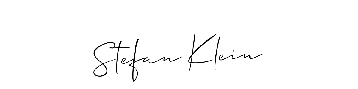 The best way (Allison_Script) to make a short signature is to pick only two or three words in your name. The name Stefan Klein include a total of six letters. For converting this name. Stefan Klein signature style 2 images and pictures png