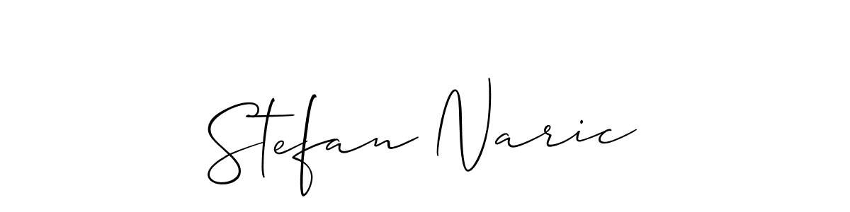 It looks lik you need a new signature style for name Stefan Naric. Design unique handwritten (Allison_Script) signature with our free signature maker in just a few clicks. Stefan Naric signature style 2 images and pictures png