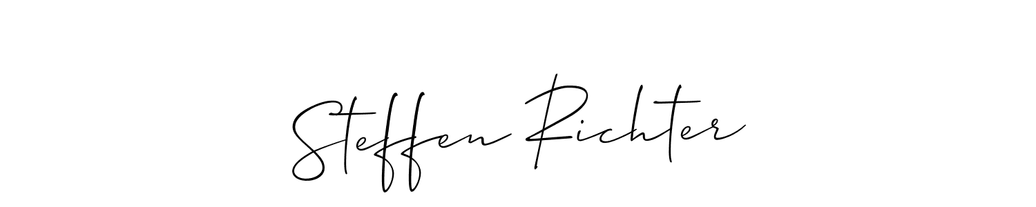 See photos of Steffen Richter official signature by Spectra . Check more albums & portfolios. Read reviews & check more about Allison_Script font. Steffen Richter signature style 2 images and pictures png