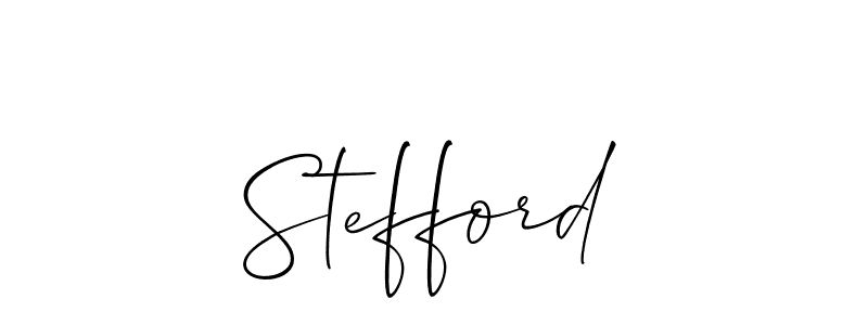 Allison_Script is a professional signature style that is perfect for those who want to add a touch of class to their signature. It is also a great choice for those who want to make their signature more unique. Get Stefford name to fancy signature for free. Stefford signature style 2 images and pictures png